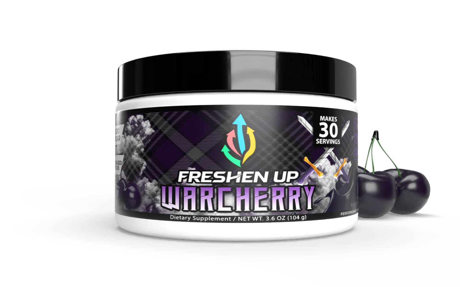 Warcherry- Black Cherry — Freshen Up Hydration